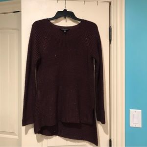 Simply Vera Vera Wang Purple Tunic S